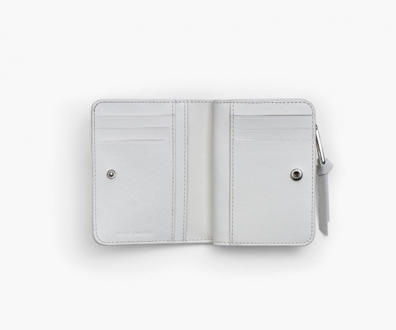 Marc Jacobs The Utility Snapshot Dtm Mini Compact Wallets White | Australia_MJ47129