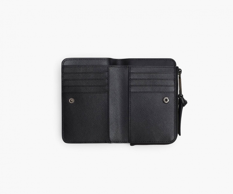 Marc Jacobs The Utility Snapshot Dtm Slim Bifold Wallets Black | Australia_MJ79105