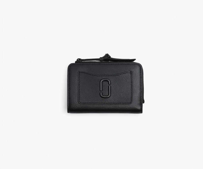 Marc Jacobs The Utility Snapshot Dtm Slim Bifold Wallets Black | Australia_MJ79105