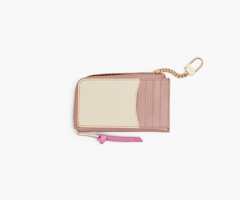 Marc Jacobs The Utility Snapshot Top Zip Wallets Rose Multicolor | Australia_MJ36219