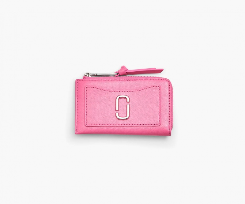 Marc Jacobs The Utility Snapshot Top Zip Wallets Pink | Australia_MJ19574