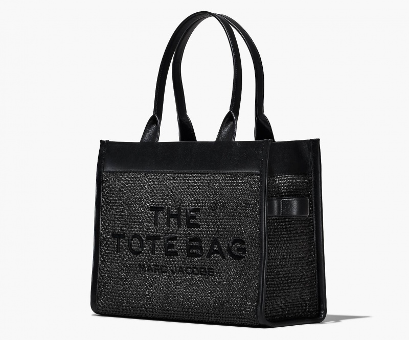 Marc Jacobs The Woven DTM Large Tote Bags Black | Australia_MJ23949