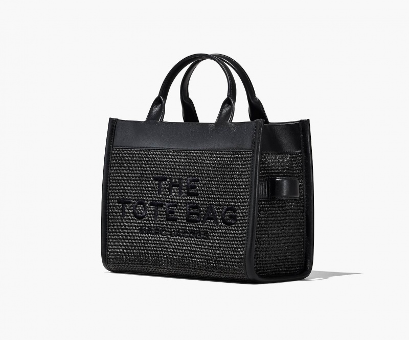 Marc Jacobs The Woven DTM Medium Tote Bags Black | Australia_MJ10667