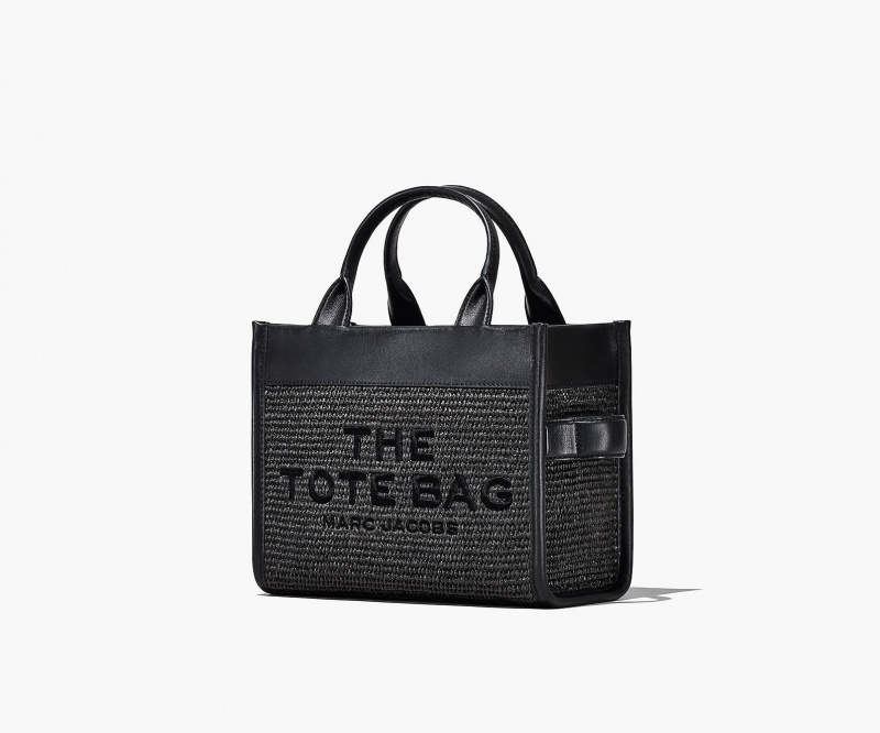 Marc Jacobs The Woven DTM Small Tote Bags Black | Australia_MJ49833